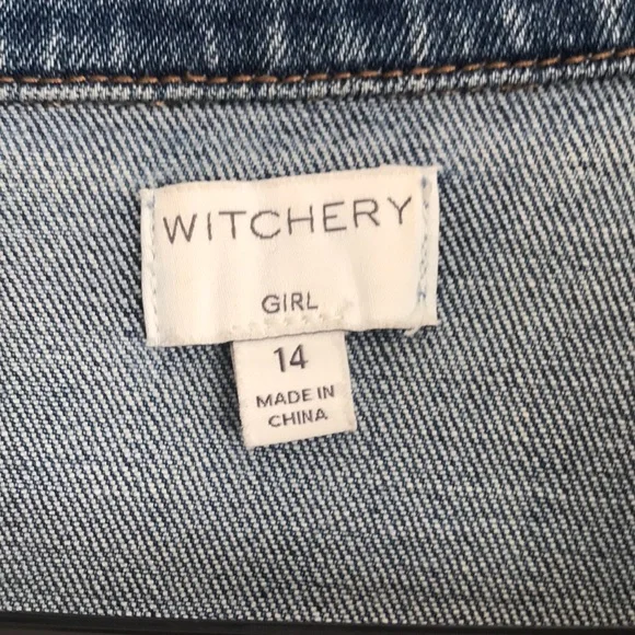 Witchery blue denim jacket - Picture 2 of 3